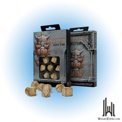 DWARVEN DICE SET - GOLD